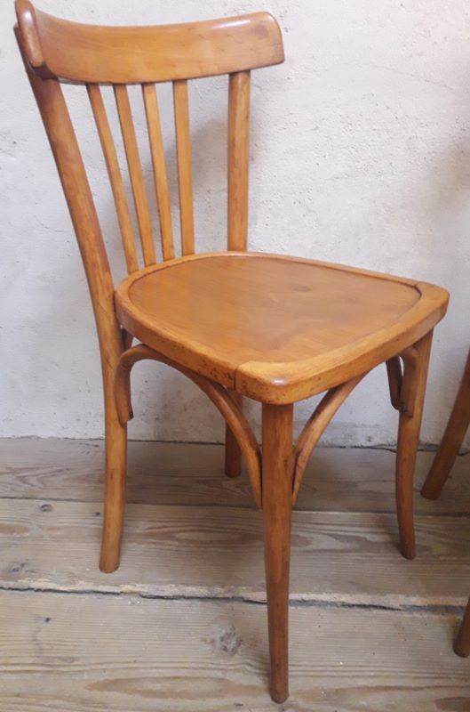 Series of 4 Luterma bistro chairs