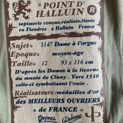 Tapestry in the Halluin stitch