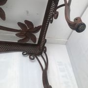 Table basse en fer forgé des années 50-60