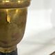 Vintage brass and marble coffee table. Italy 1950s