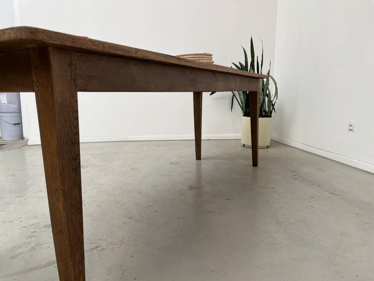 Oak farm table 220cm