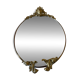 Elegant old oval mirror