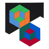 Victor Vasarely: Kinetic Composition: Bi Hexa - Original Silkscreen Print