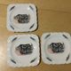 Square plates Obernai Sarreguemines