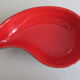3 matching vintage ceramic dishes from the 1950s-60s in a brass basket with a scoubidou handle