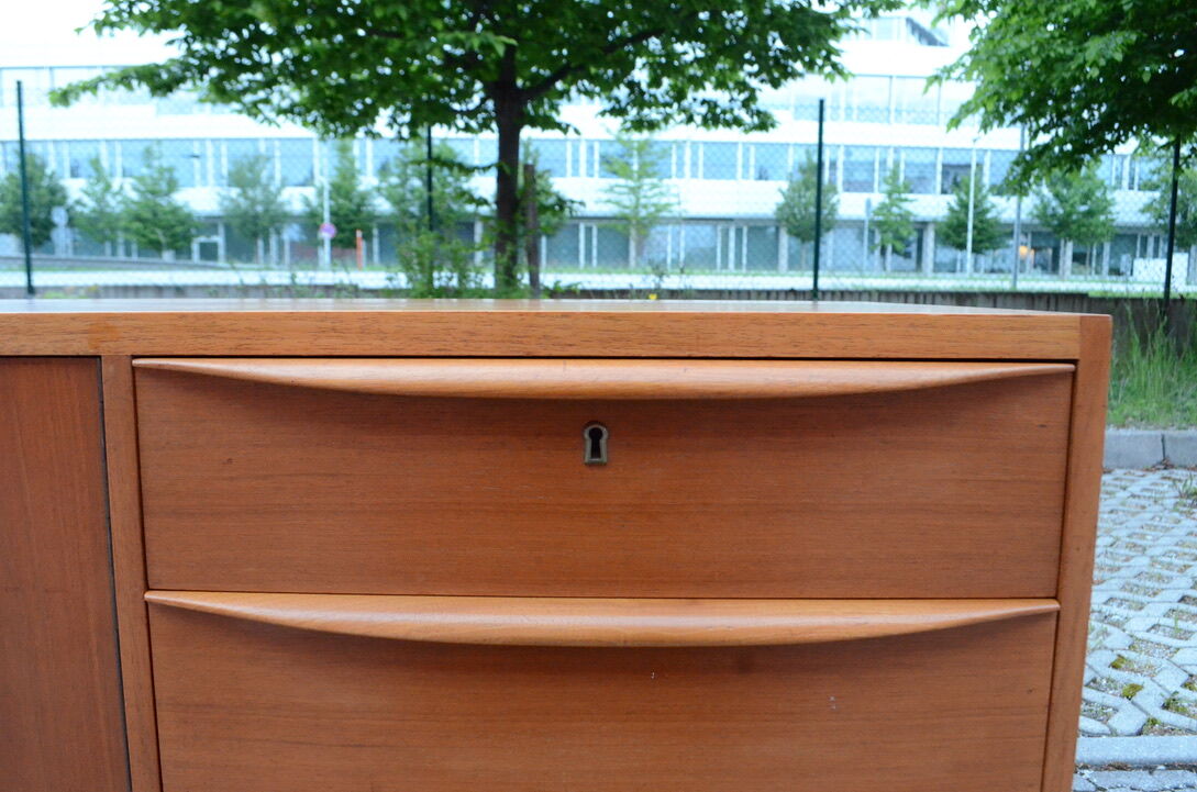 MID Century A.M.T Sideboard Germany Cabinet Walnut Minimalist