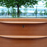 MID Century A.M.T Sideboard Germany Cabinet Walnut Minimalist