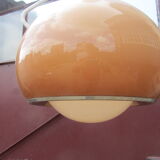 70s plastic ball chandelier