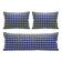 Set of 3 vintage kilim cushion covers 41x119 cm