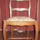 Set of 2 wooden chairs