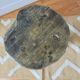 Vintage brutalist Bourguignon tripod stool