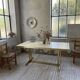 Brass table 1970 Italian lacquer