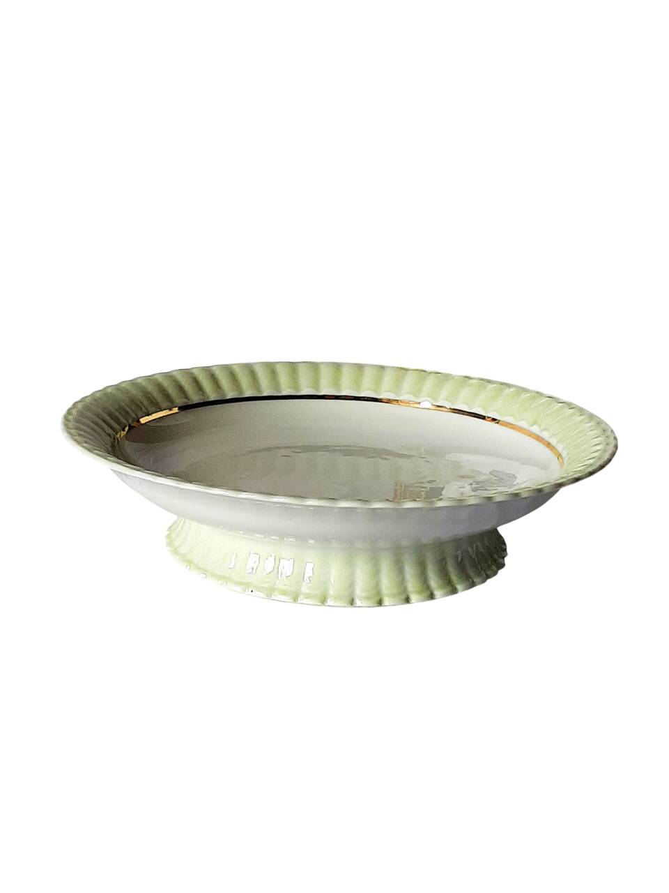 Bernardaud Limoges porcelain cake dish