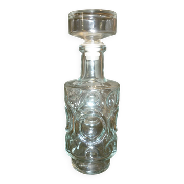Carafe bullée avec son bouchon
