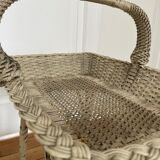 Rattan plant holder