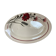 Plat faïence fleurs grenats modèle Artois Sarreguemines
