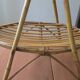 Hand-crafted mid century magazine rack in bamboo, 1960s