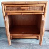 Bamboo and rattan auxiliary furniture
