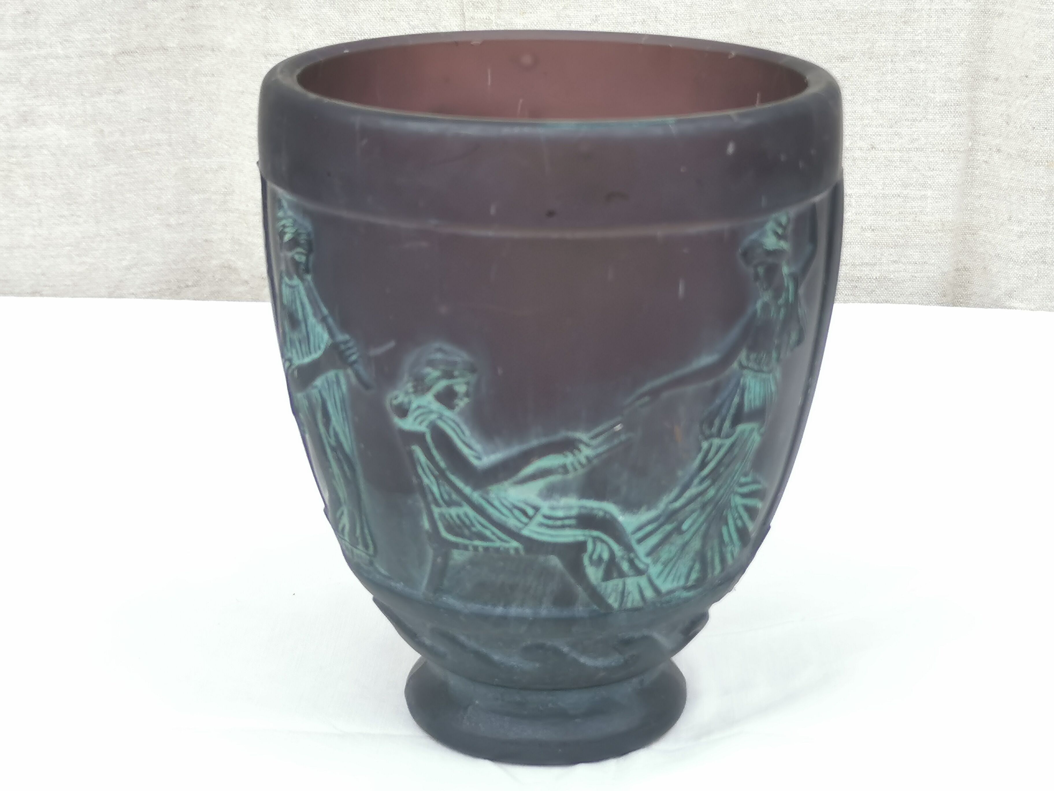 Art-deco vase signed "georges de feure"