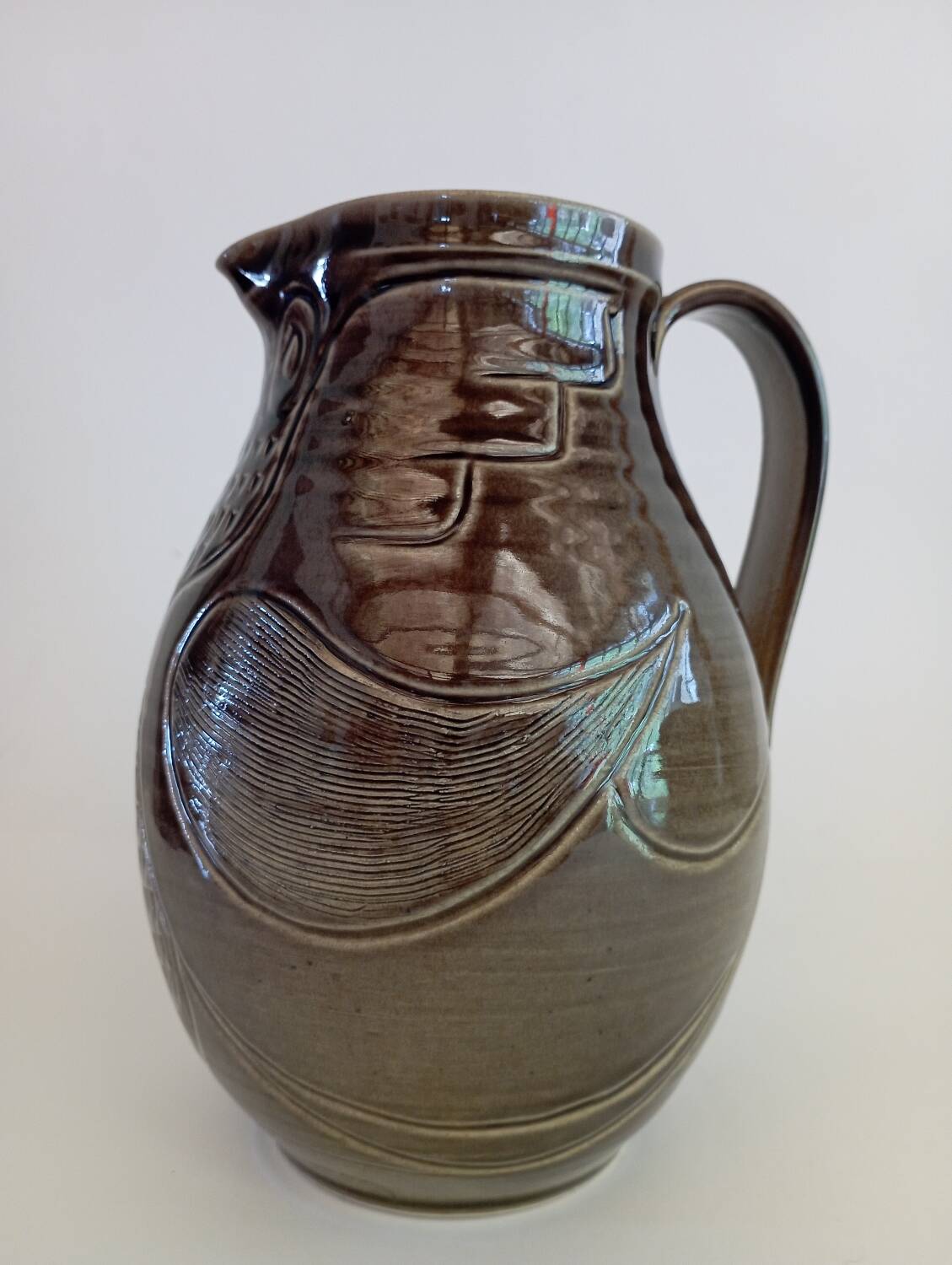 Owl ceramic jug