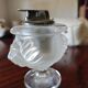 Lion head lighter Lalique France