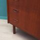 Commode en teck, design danois, années 1970, fabriquée au Danemark