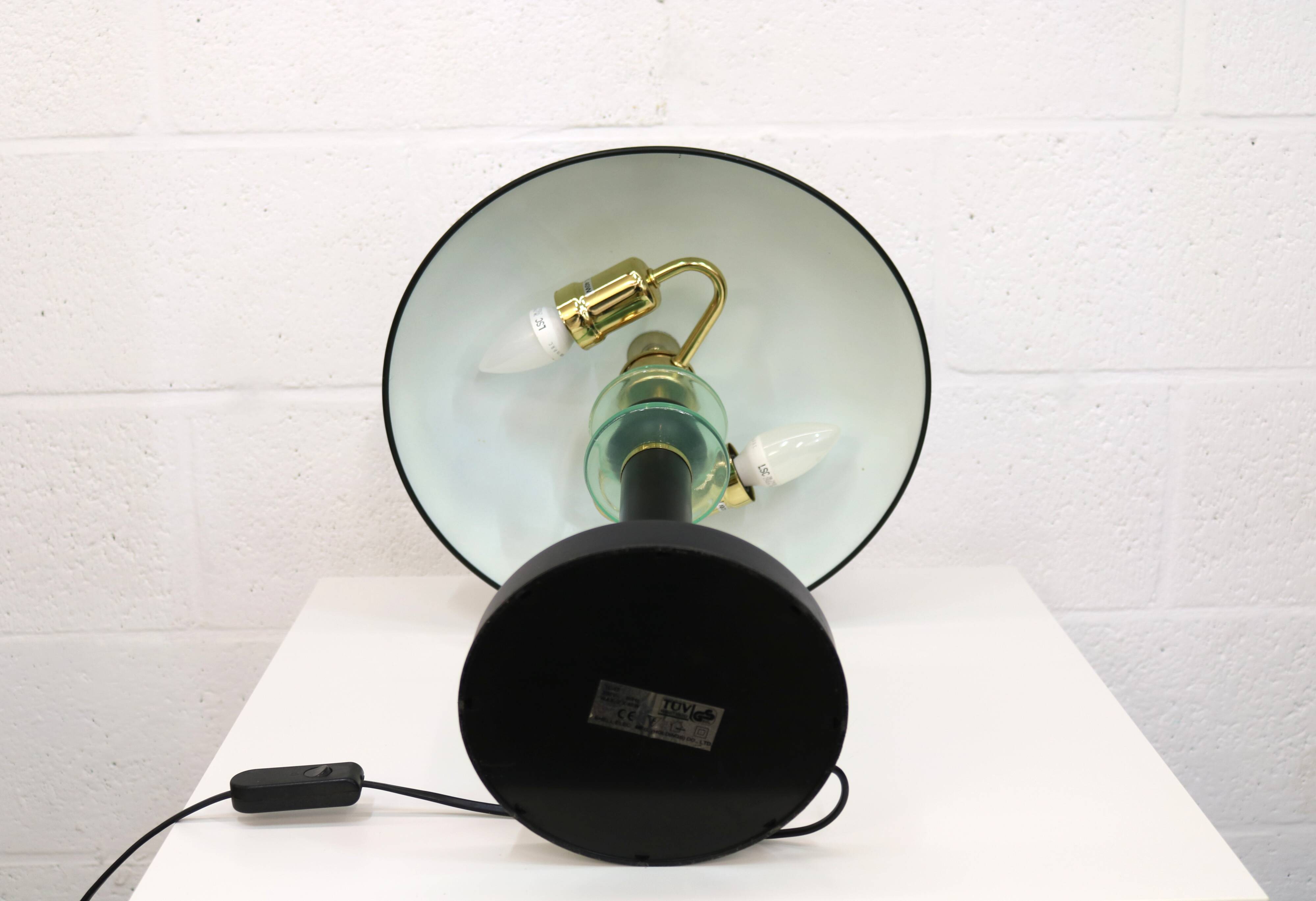 Vintage mushroom table lamp from the 80s by Shell Electric.