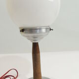 Table lamp /opaline /vintage/bedside lamp