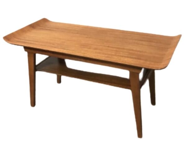 Scandinavian solid wood coffee table