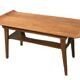Scandinavian solid wood coffee table