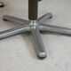 5 chairs "space age", Wilkhahn edition, plastic shells, star steel base. Circa 1970