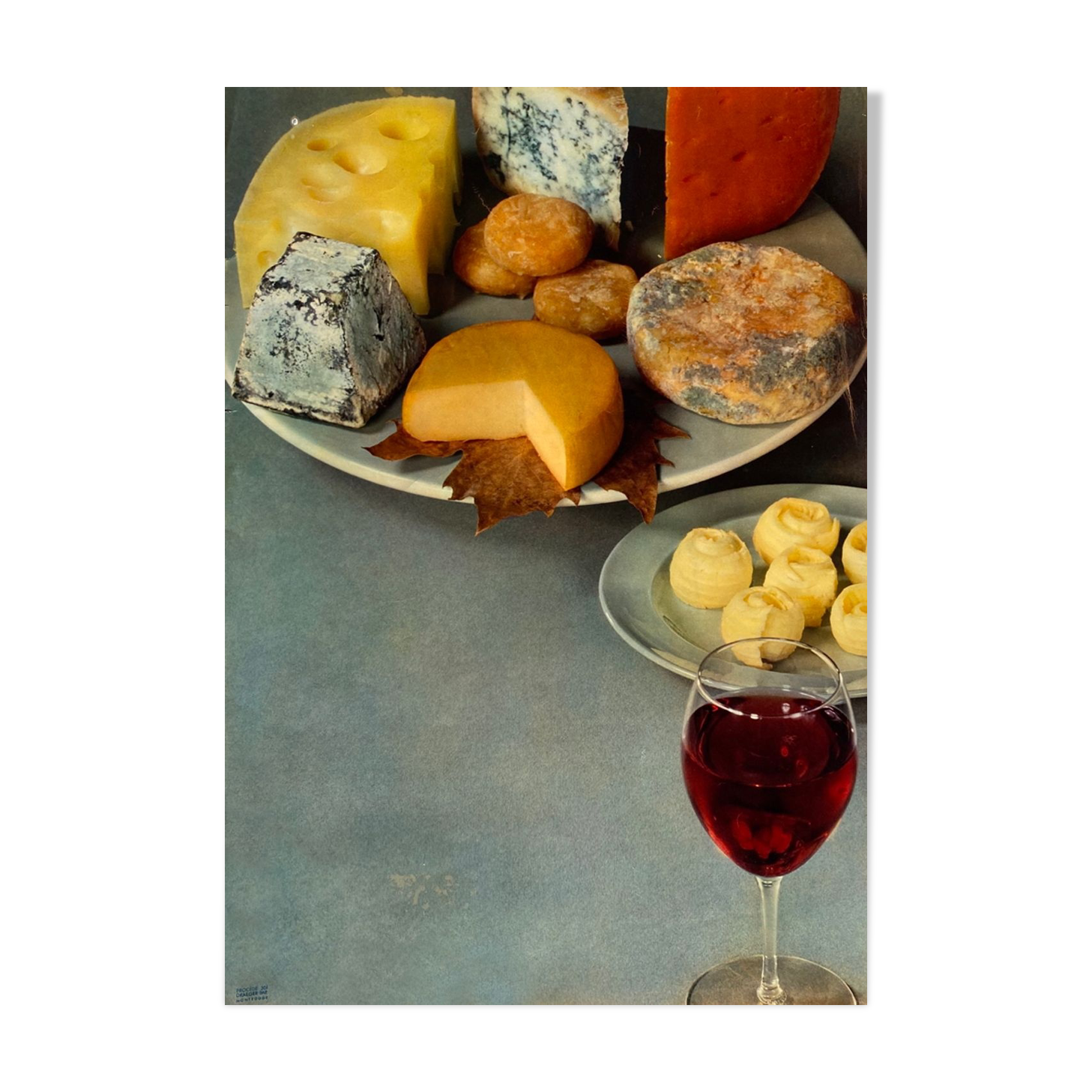 1960 poster for cheese