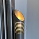 Stainless Steel Floor Lamp by Fontana for Reggiani, Italian Collectible Design