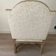 Low armchair in Louis XV style