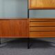 Royal System freestanding wall unit by Poul Cadovius