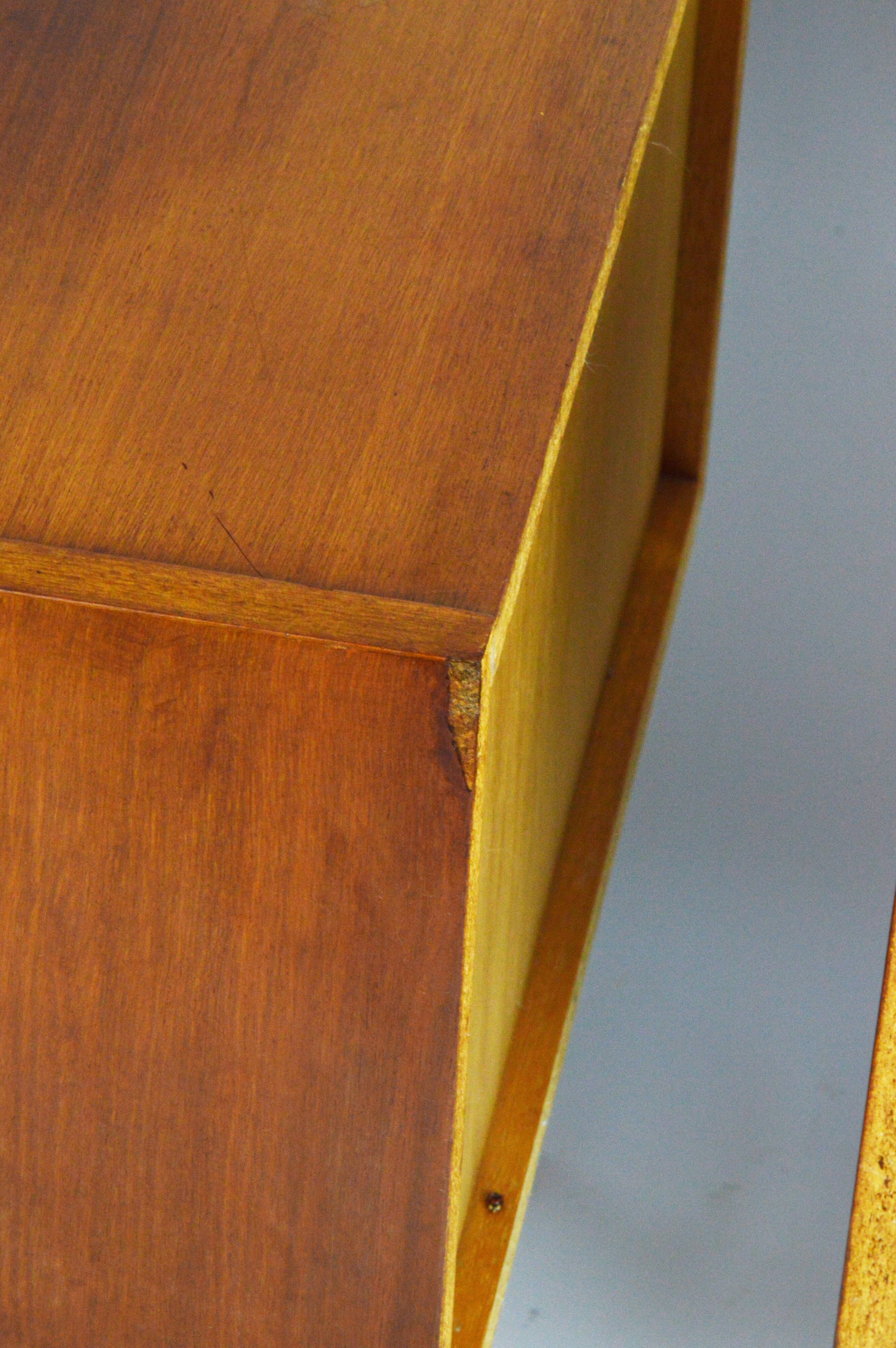 A pair of bedside tables, 1970s