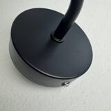 Pair of antique swan neck workshop wall lights