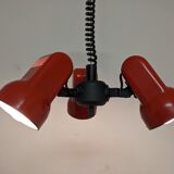 Chandelier with 3 spots of the 70s /80s of vrieland design