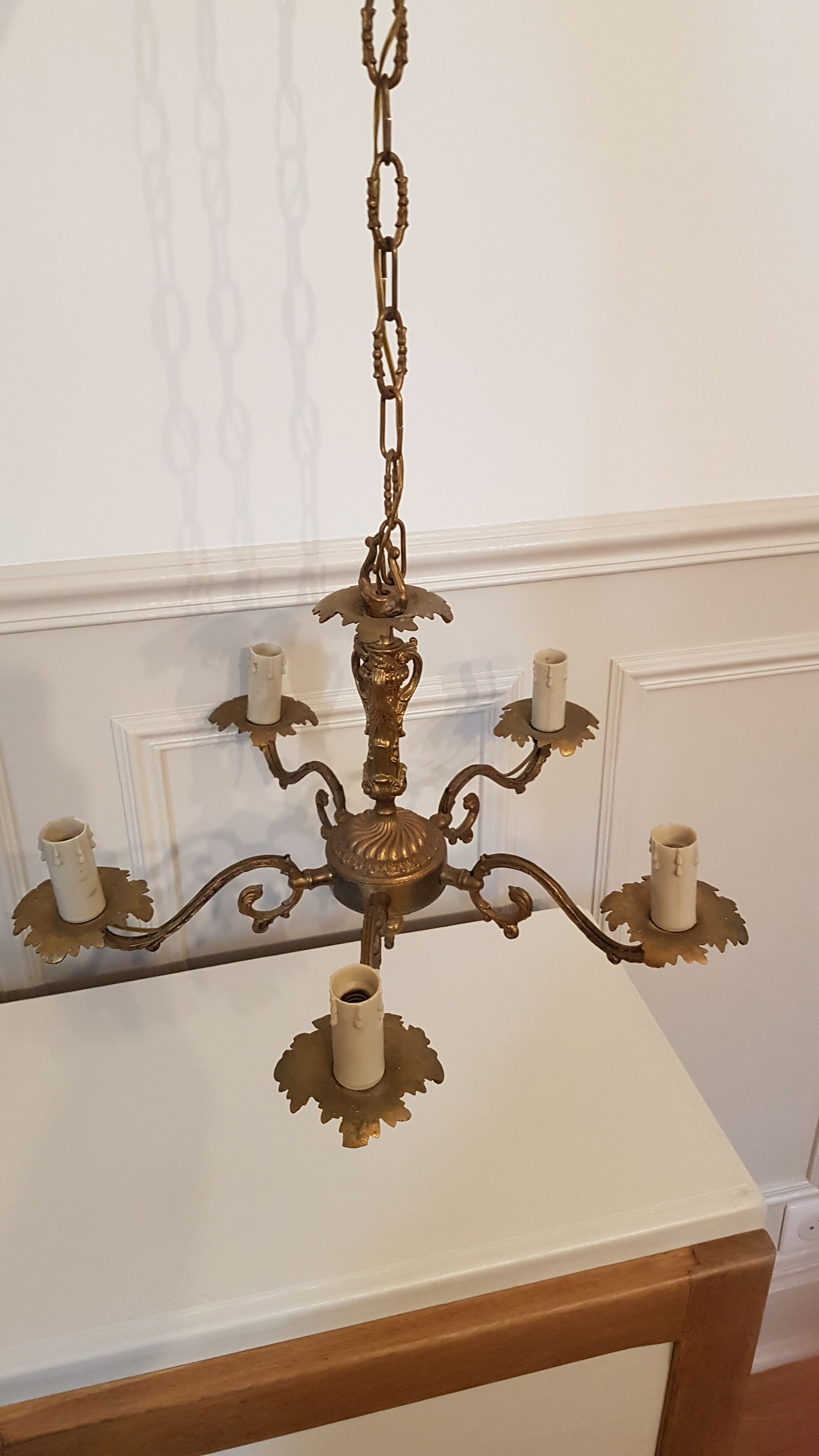 Louis XV style chandelier