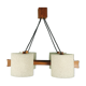 Teak chandelier