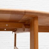 Extendable Beech Dining Table 1960s