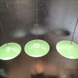 Enamelled sheet metal suspensions