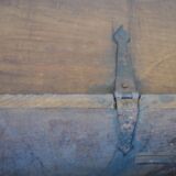 Bench chest oak end XIX