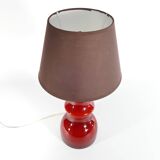 Scandinavian Modern Oxblood Red Table Lamp  by Gert Nyström for Hyllinge