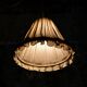 Double Italian draped pendant light, 1960s