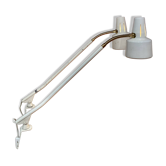 Pair of large industrial lamps 1950.