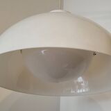 Kartell KD6 4006 White Pendant Lamp by Achille and Pier Giacomo Castiglioni Italy 1950