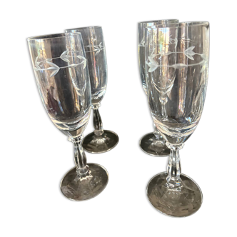 Champagne flutes