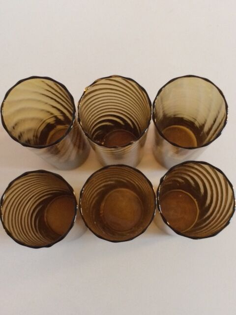 Vintage orangeade glasses