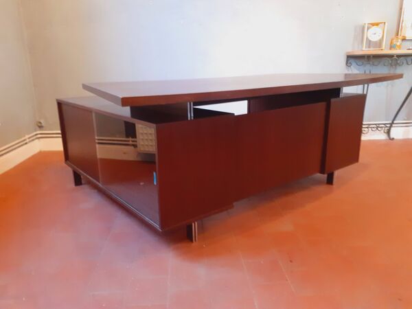 Bureau boomerang année 70